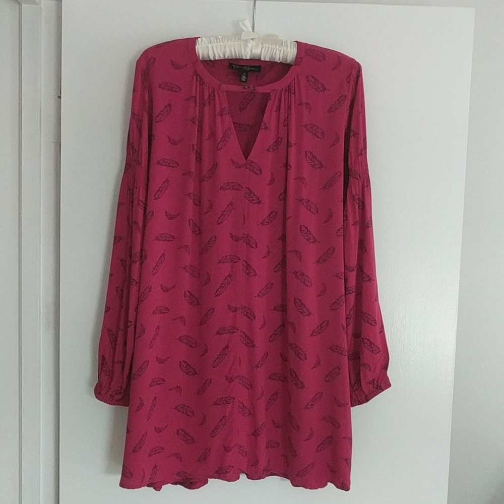Jessica Simpson Maternity Balloon Sleeve Blouse